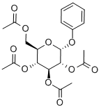 PHENYL 2,3,4,5-TETRA-O-ACETYL-ALPHA-D-GLUCOPYRANOSIDE Structure