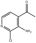 1-(3-AMINO-2-CHLORO-PYRIDIN-4-YL)-ETHANONE Structure
