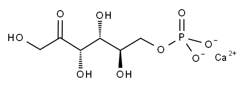 Fructose, 6-(dihydrogen phosphate), calcium salt, d- Structure