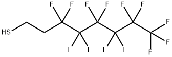 1H,1H,2H,2H-PERFLUOROOCTANETHIOL Structure