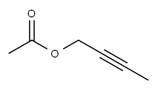 2-BUTYNYL ACETATE Structure