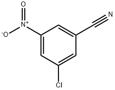 3-CHLORO-5-NITROBENZONITRILE Structure