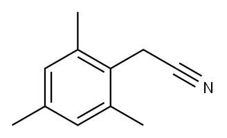 2,4,6-Trimethylphenylacetonitrile Structure