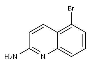 5-BROMOQUINOLIN-2-AMINE Structure