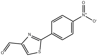 2-(4-NITRO-PHENYL)-THIAZOLE-4-CARBALDEHYDE Structure
