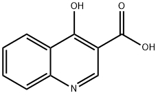 4-HYDROXYQUINOLINE-3-CARBOXYLIC ACID Structure