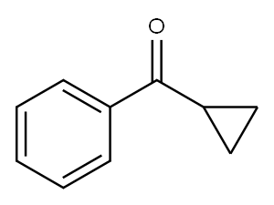 Cyclopropyl phenyl ketone Structure