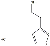 3-AMINOETHYLTHIOPHENE HCL Structure