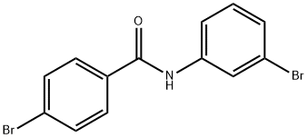 4-bromo-N-(3-bromophenyl)benzamide Structure