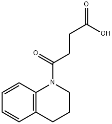 4-(3,4-DIHYDRO-2H-QUINOLIN-1-YL)-4-OXO-BUTYRIC ACID Structure