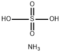 ammonium trihydrogen disulphate Structure