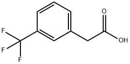 m-(Trifluoromethyl)phenylacetic acid Structure