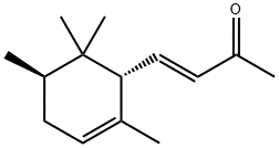 (3E)-4-[(1R,5R)-5,6,6-Trimethyl-2-methylenecyclohexane-1-yl]-3-butene-2-one Structure