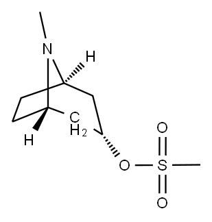Tropine-3-mesylate Structure