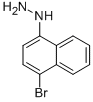(4-BROMO-NAPHTHALEN-1-YL)-HYDRAZINE Structure