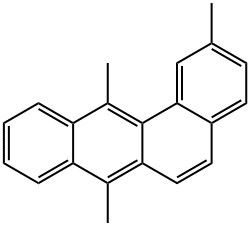 2,7,12-Trimethylbenz(a)anthracene Structure