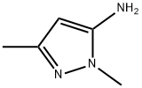 1,3-Dimethyl-1H-pyrazol-5-amine Structure