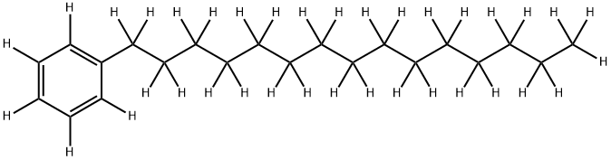 1-PHENYLPENTADECANE-D36 Structure