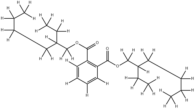 BIS(2-ETHYLHEXYL) PHTHALATE-D38 Structure