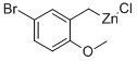 5-BROMO-2-METHOXYBENZYLZINC CHLORIDE Structure
