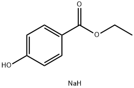 p-Hydroxybenzoic acid ethyl ester sodium salt Structure