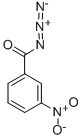 m-Nitrobenzoyl azide Structure