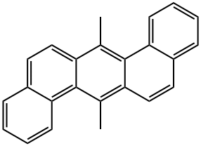 7,14-dimethyldibenz(a,h)anthracene Structure