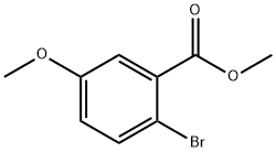 METHYL 2-BROMO-5-METHOXYBENZOATE Structure