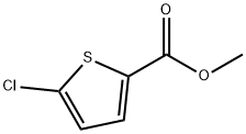 Methyl-5-chlorothiophene-2-carboxylate Structure