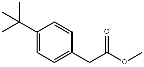 Methyl p-tert-butylphenylacetate Structure