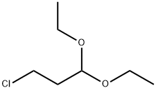 3-Chloropropionaldehyde diethylacetal Structure