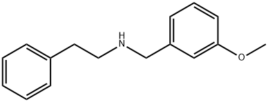 (3-METHOXY-BENZYL)-PHENETHYL-AMINE Structure