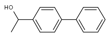 1-(4-BIPHENYLYL)ETHANOL Structure