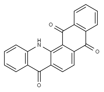 naphth[2,3-c]acridine-5,8,14(13H)-trione Structure