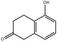 5-Hydroxy-2-tetralone Structure