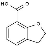 2,3-DIHYDROBENZOFURAN-7-CARBOXYLIC ACID Structure