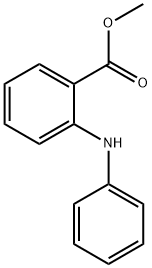 2-Anilinobenzoic acid methyl ester Structure