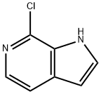 7-CHLORO-1H-PYRROLO[2,3-C]PYRIDINE Structure