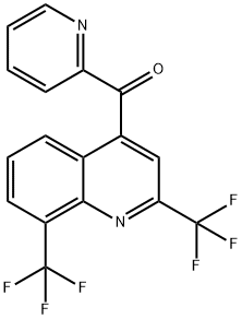 35853-55-5 bis[2,8-di(trifluoromethyl)quinolin-4-yl-2-pyridyl] ketone