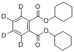 DICYCLOHEXYL PHTHALATE-3,4,5,6-D4 Structure