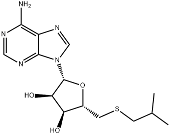 5'-ISOBUTYLTHIO-5'-DEOXYADENOSINE Structure