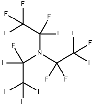 Perfluorotriethylamine Structure