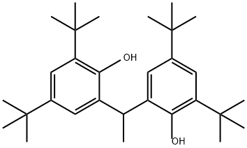 2,2'-ETHYLIDENEBIS(4,6-DI-TERT-BUTYLPHENOL) Structure