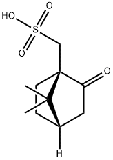 (1R)-(-)-10-Camphorsulfonic acid Structure