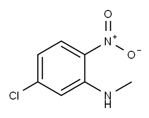 5-CHLORO-N-METHYL-2-NITROBENZENAMINE Structure