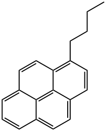 1-N-BUTYLPYRENE Structure
