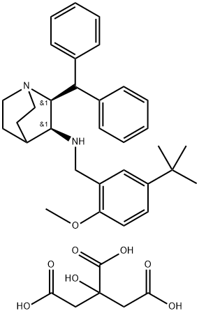 Maropitant citrate hydrate Structure