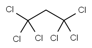 1,1,1,3,3,3-hexachloropropane Structure