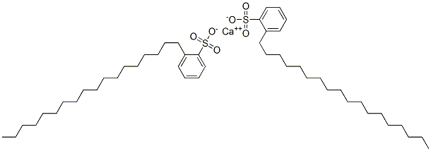 calcium octadecylbenzenesulphonate Structure