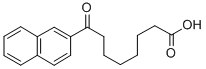 8-(2-NAPHTHYL)-8-OXOOCTANOIC ACID Structure